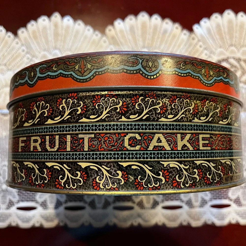 Wonder Fruit Cake Tin - Vintage British/Canadian Tin